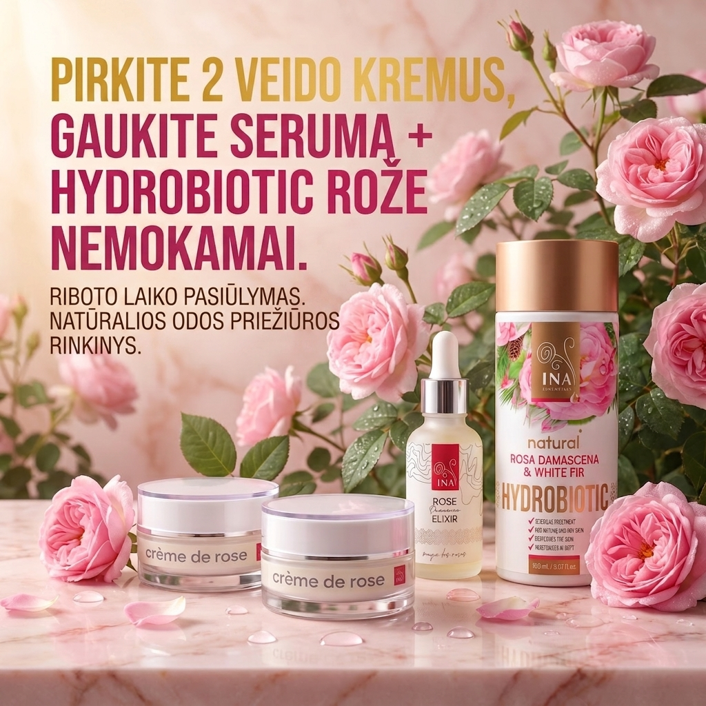 Šeimos Organinė Kosmetika - InaEssentials.lt Facebook ad