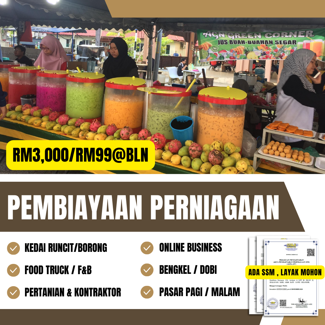 Ikhlas Capital-Peniaga kecil & Sederhana Facebook ad: PEMBIAYAAN KHAS UNTUK PERNIAGAAN KECIL&SEDERHANA