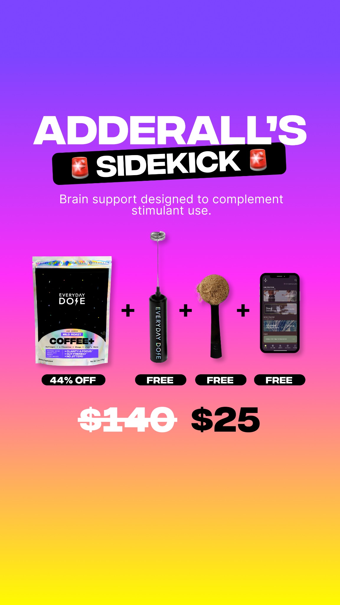 Everyday Dose Facebook ad