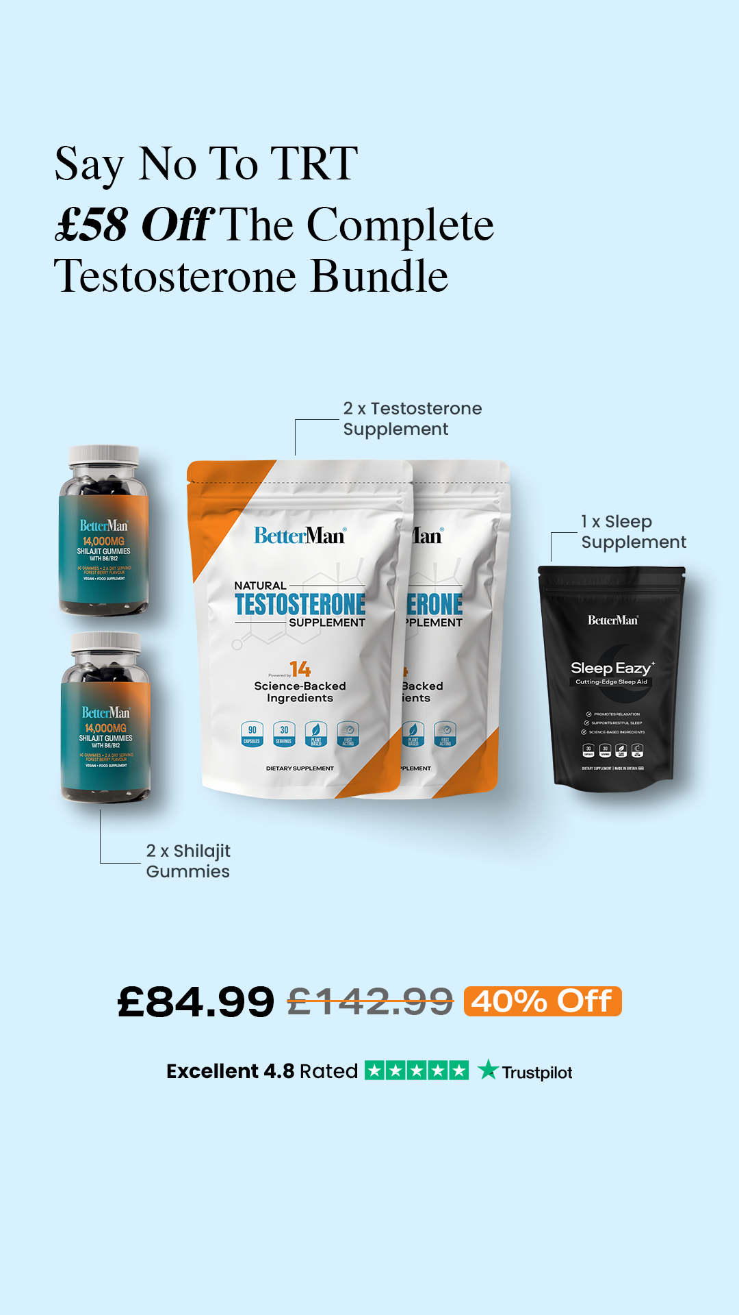 Betterman Labs Facebook ad