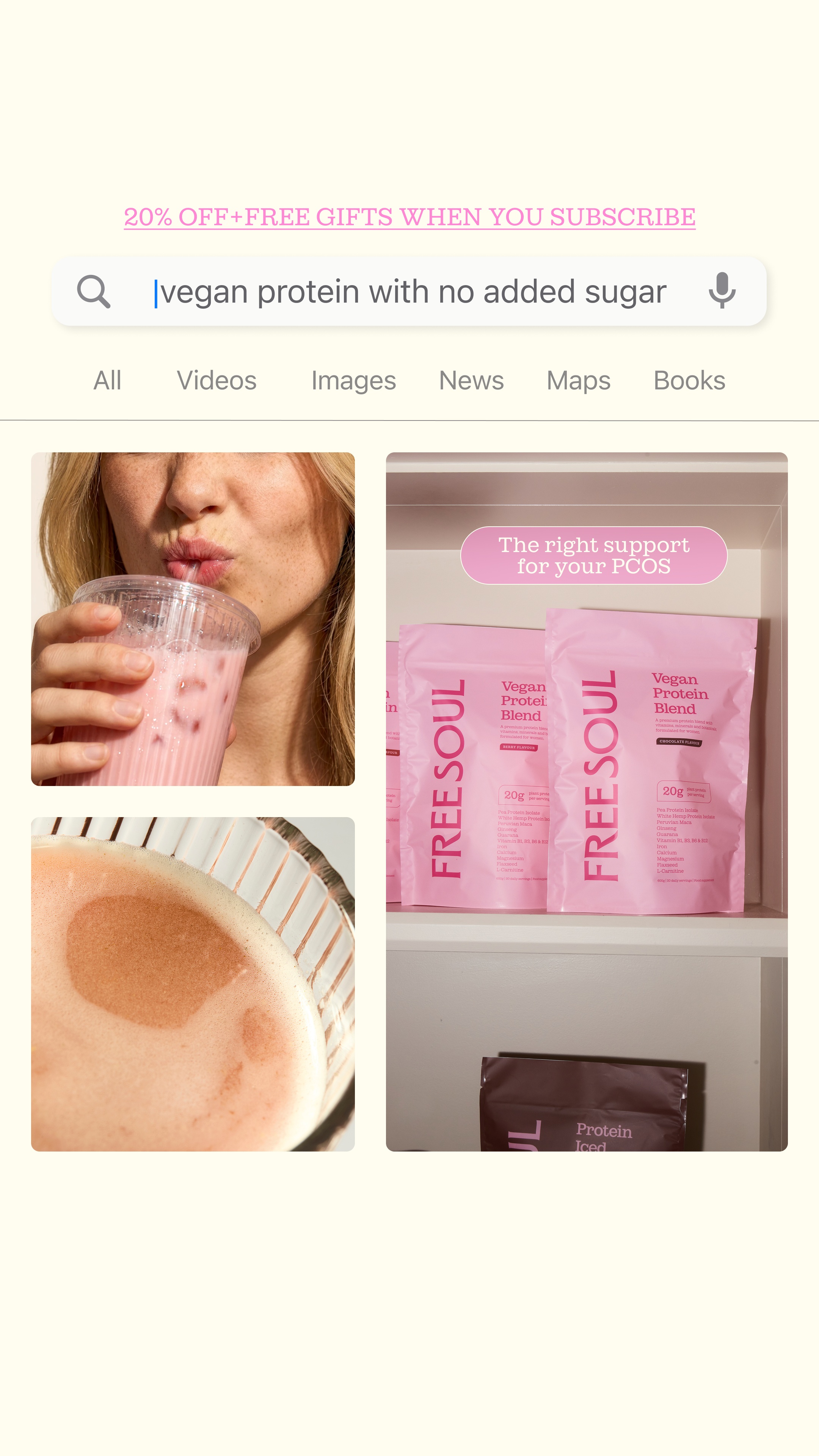Free Soul Facebook ad