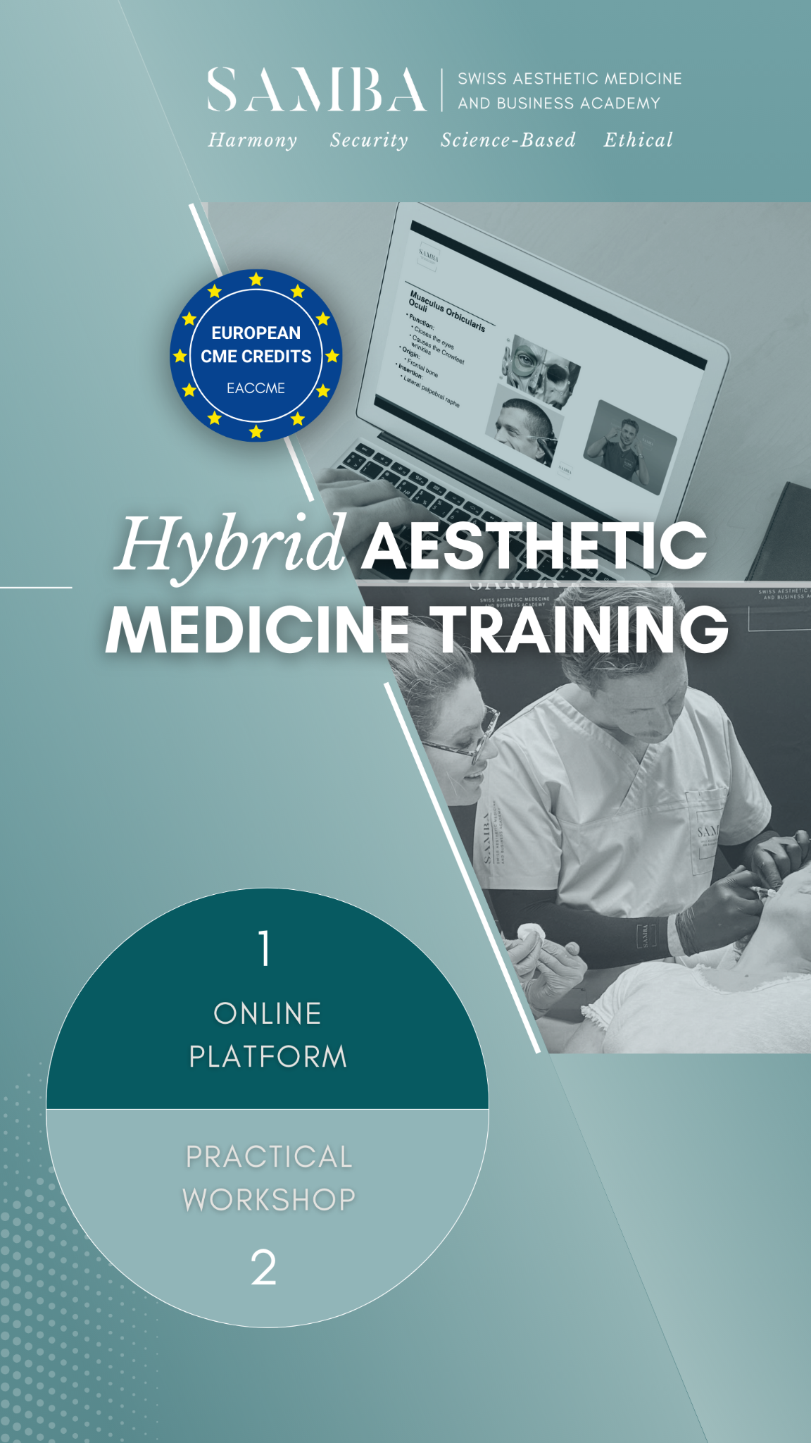 SAMBA Swiss Aesthetic Medicine & Business Academy Facebook ad