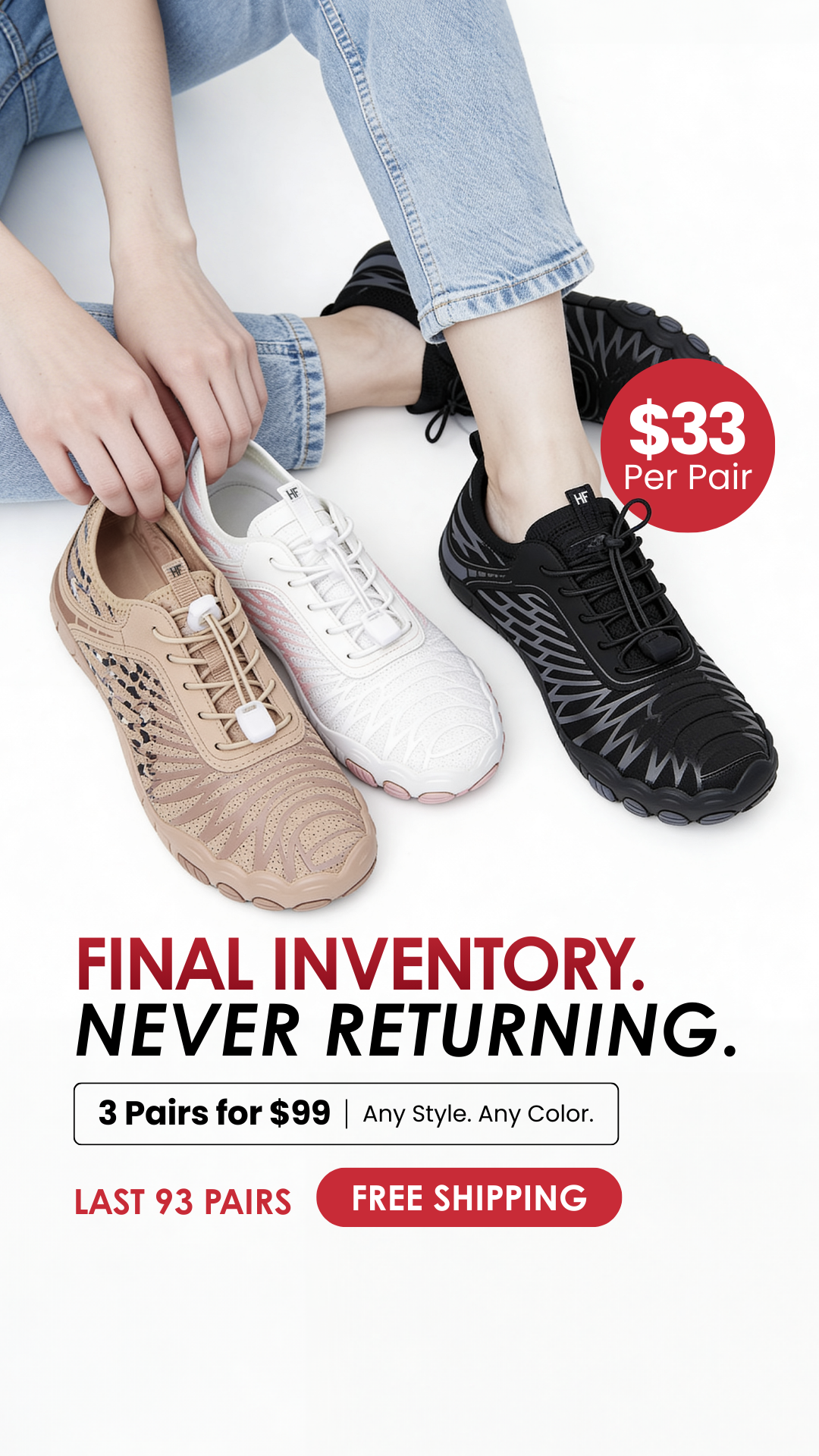 HIKE Footwear Facebook ad