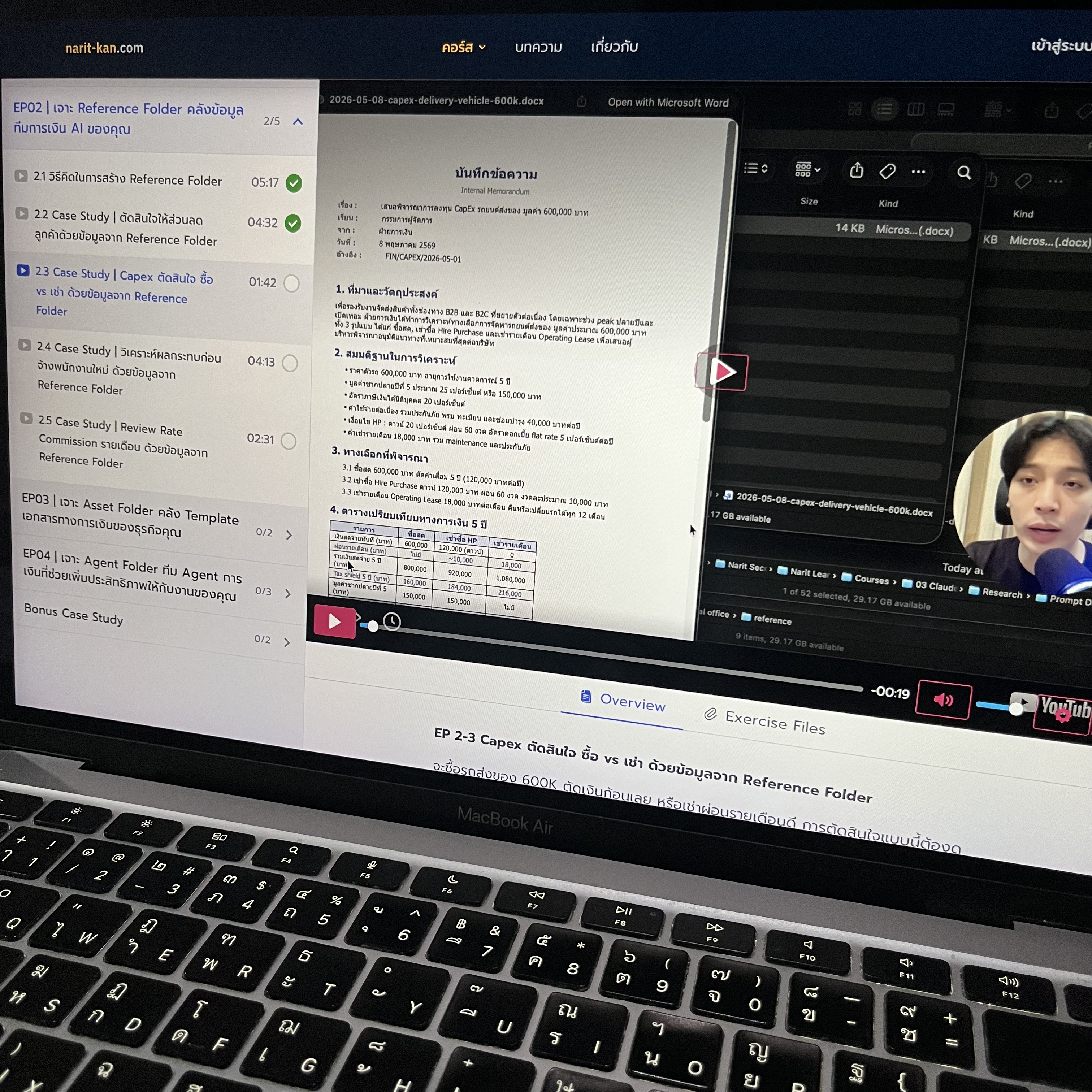 Narit Learning Facebook ad