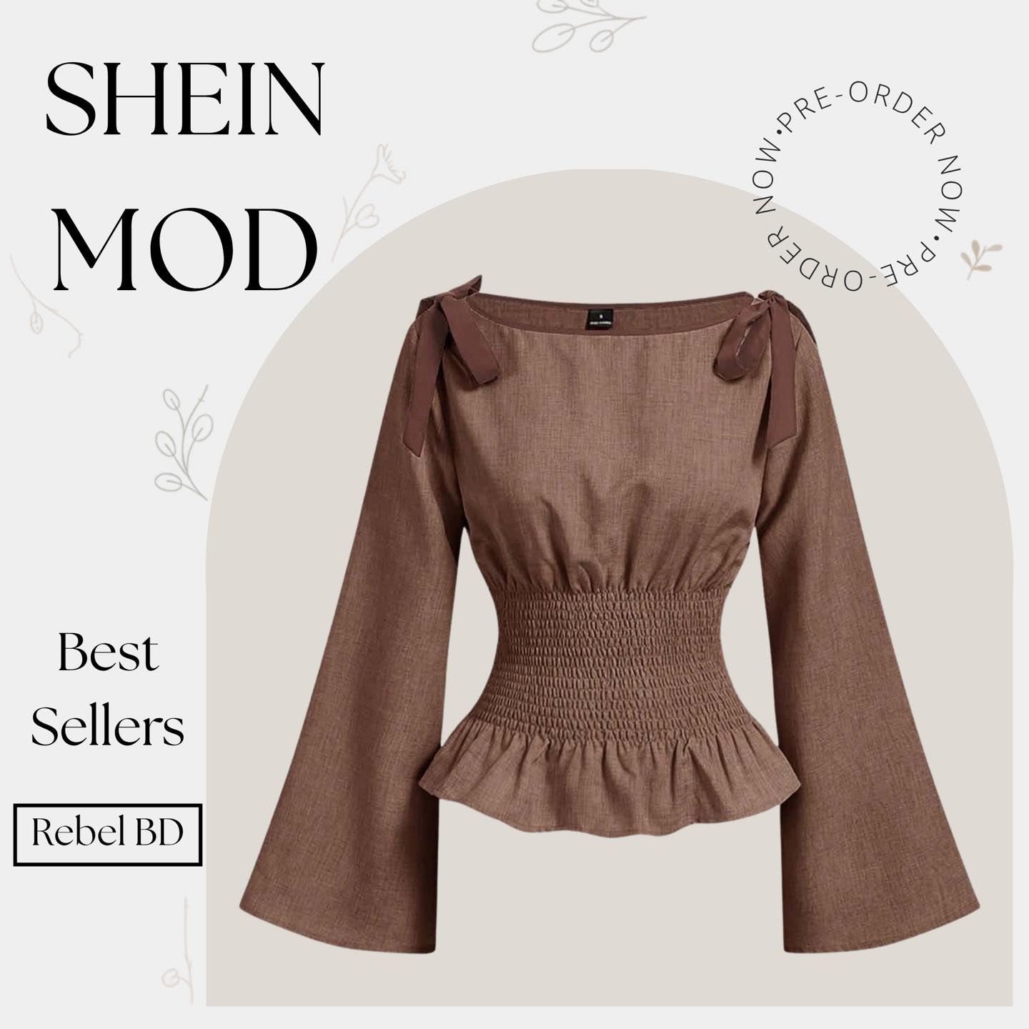 Rebel BD Facebook ad: Your next favorite top is here