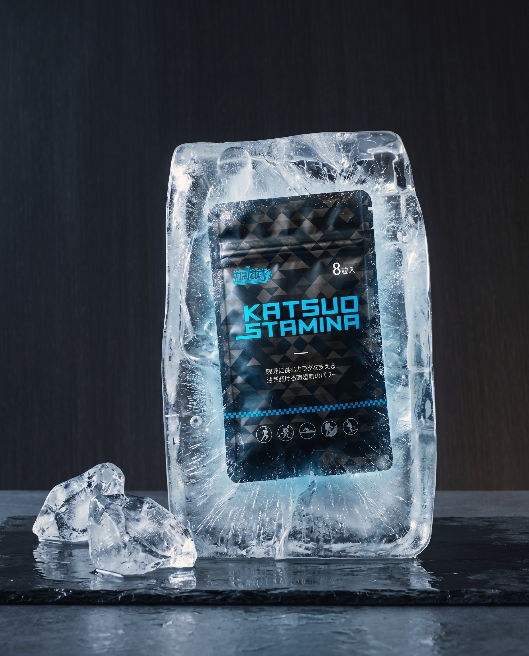 Katsuo Sports Facebook ad: Frozen Fresh. Zero Compromise