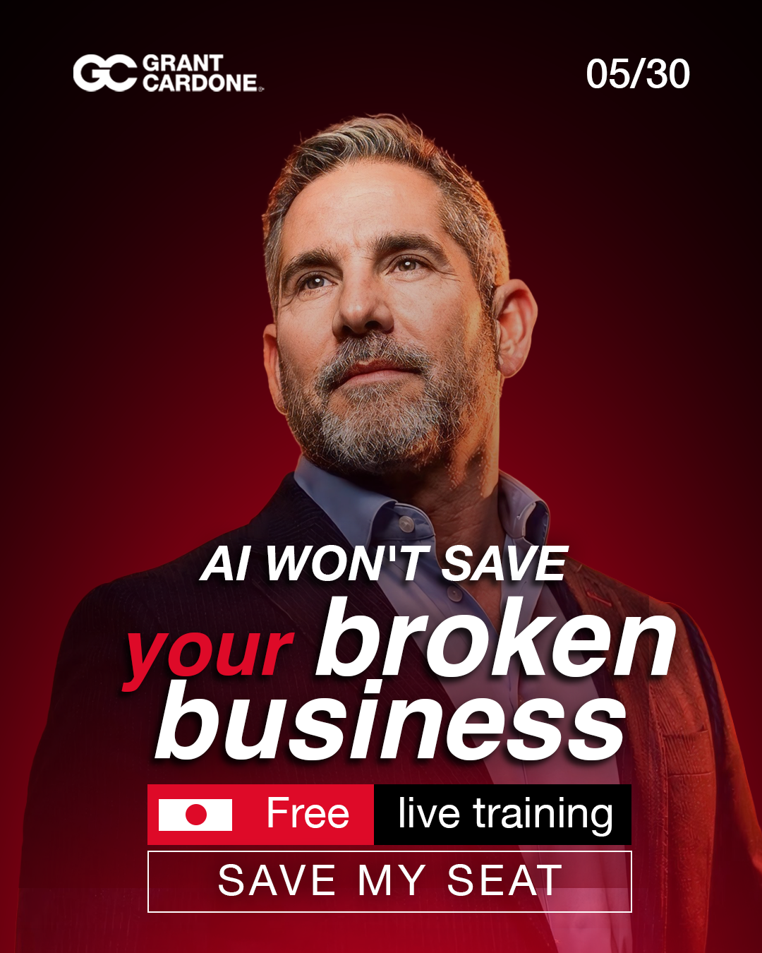 Grant Cardone Facebook ad