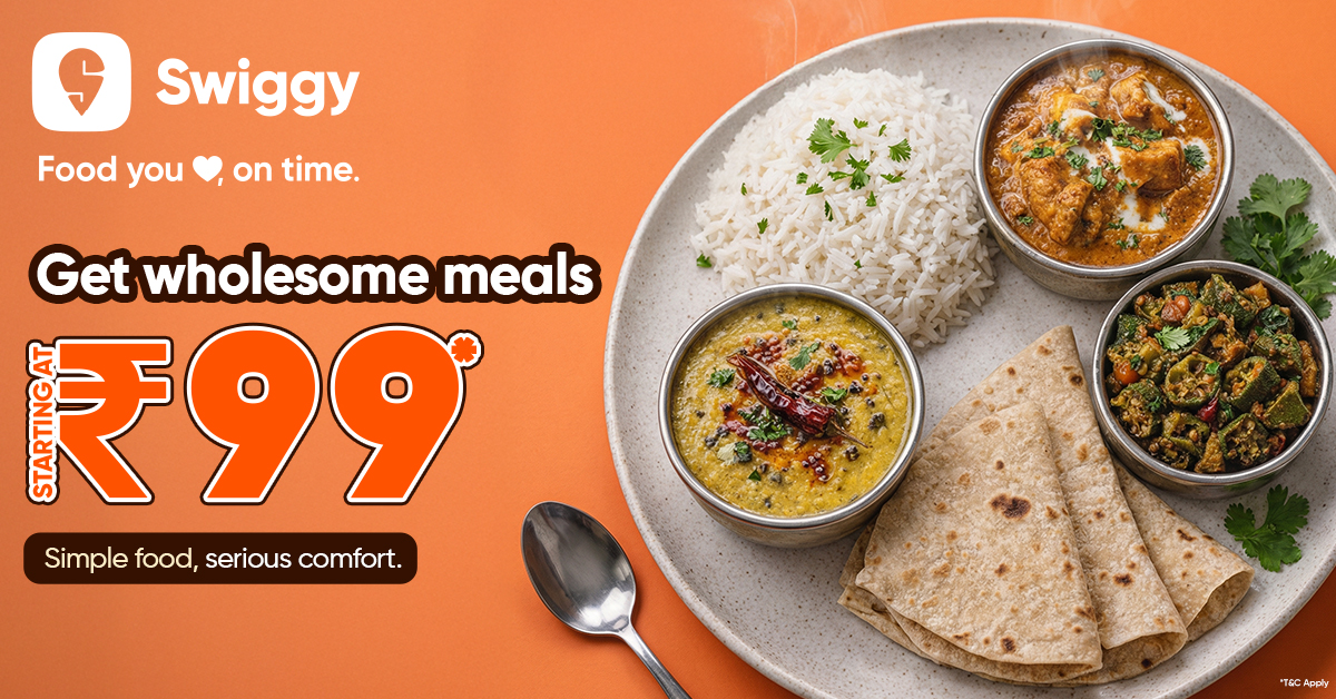 Swiggy Facebook ad