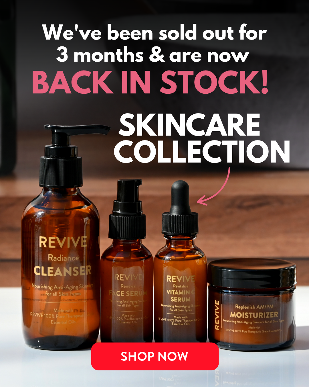 Revive Essential Oils Facebook ad