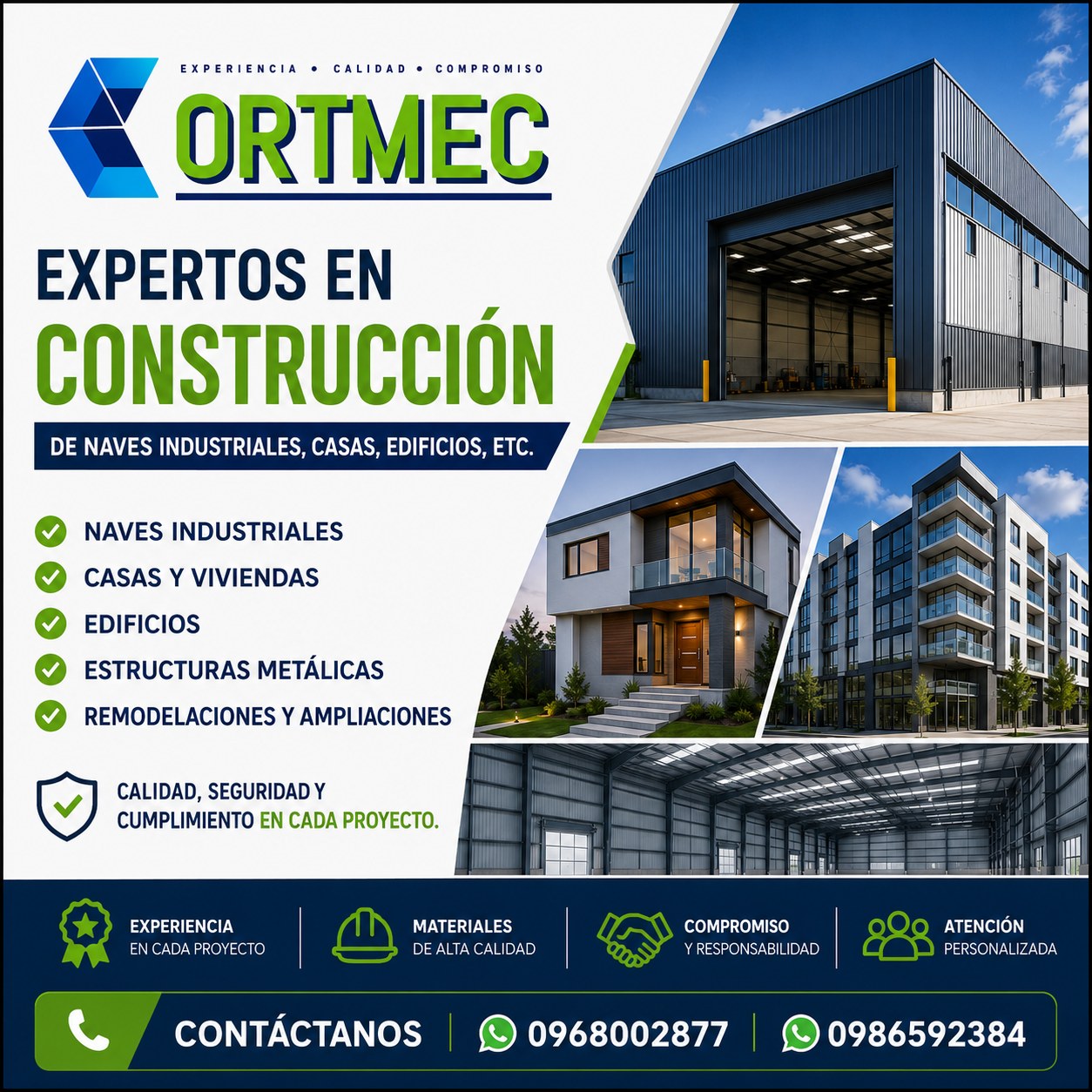 Ortmec ingeniería en construcción  Facebook ad