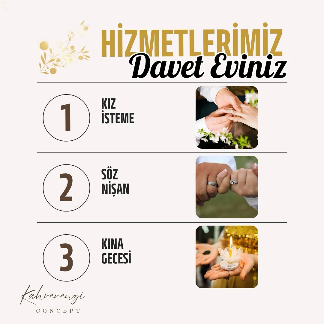 Kahverengi Concept Facebook ad: Kendi Davetinizin Misafiri Olun!