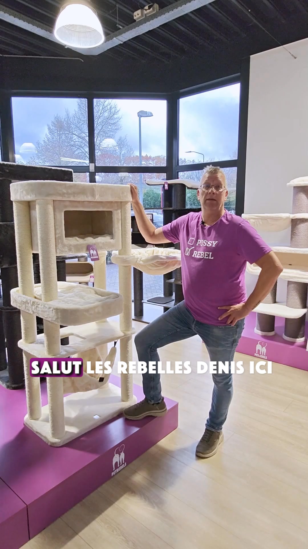 petrebels.com Facebook ad: Maison parfaite chat