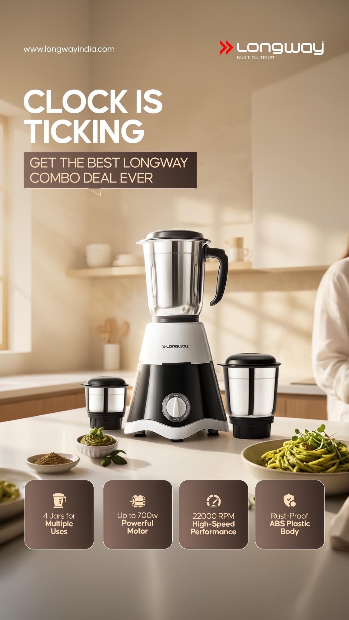 Longway India Facebook ad