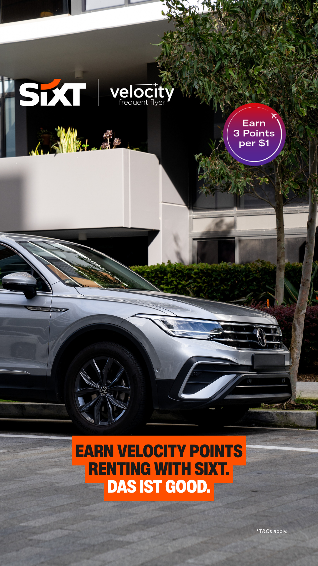 SIXT Australia Facebook ad