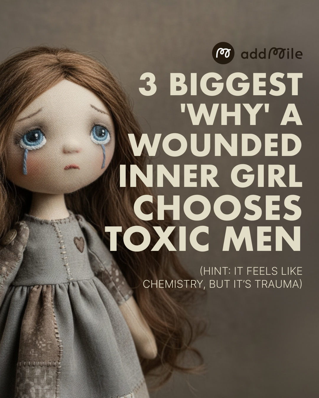 Mr.Miles - Mindset & Success Coach Facebook ad: Stop Letting Your Childhood Trauma Control Your Life!