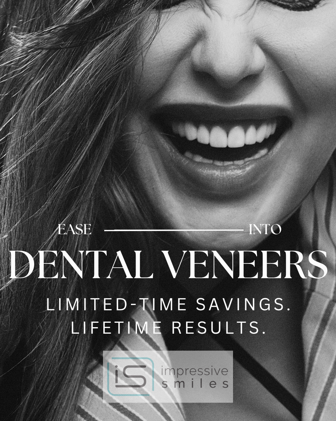 Impressive Smiles Facebook ad: Schedule Your Consultation TODAY!