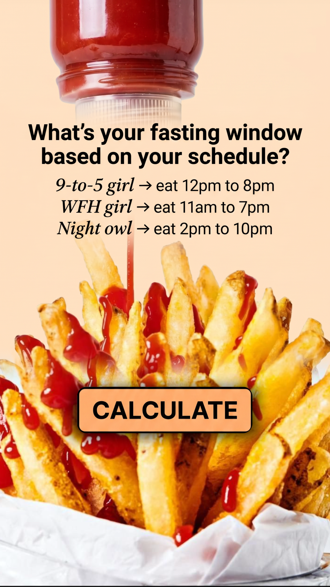 BitePal: Fasting Coach Facebook ad