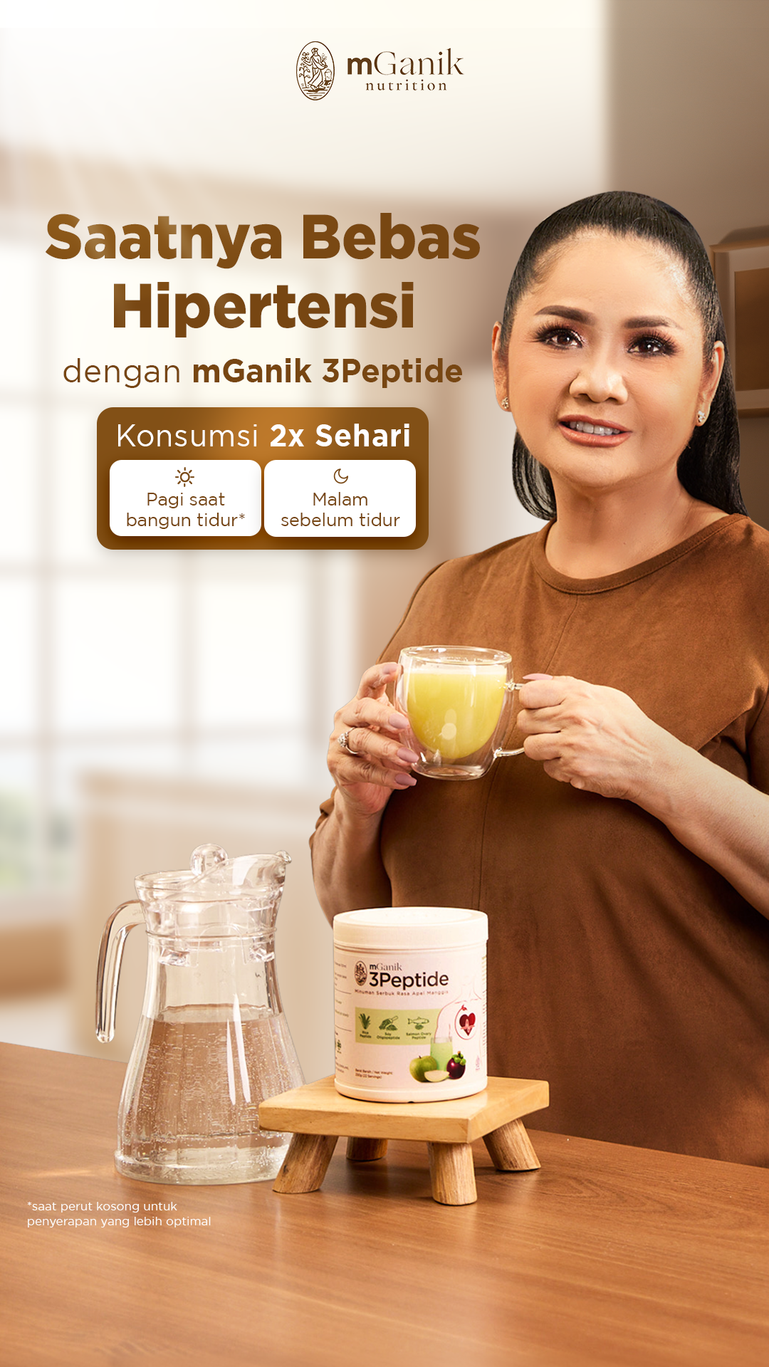 mGanik 3Peptide Tensi Normal Facebook ad