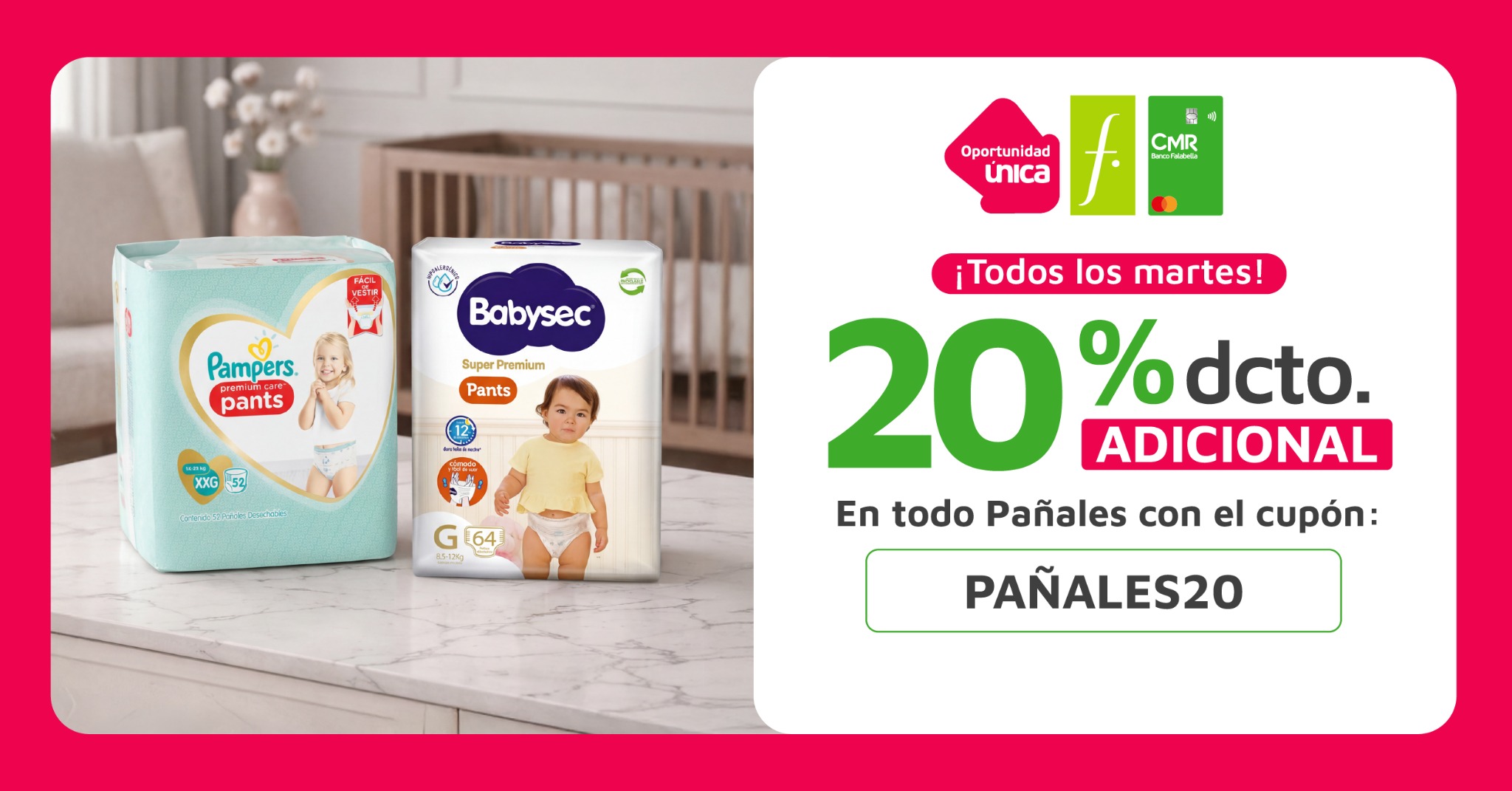 Banco Falabella CMR Facebook ad