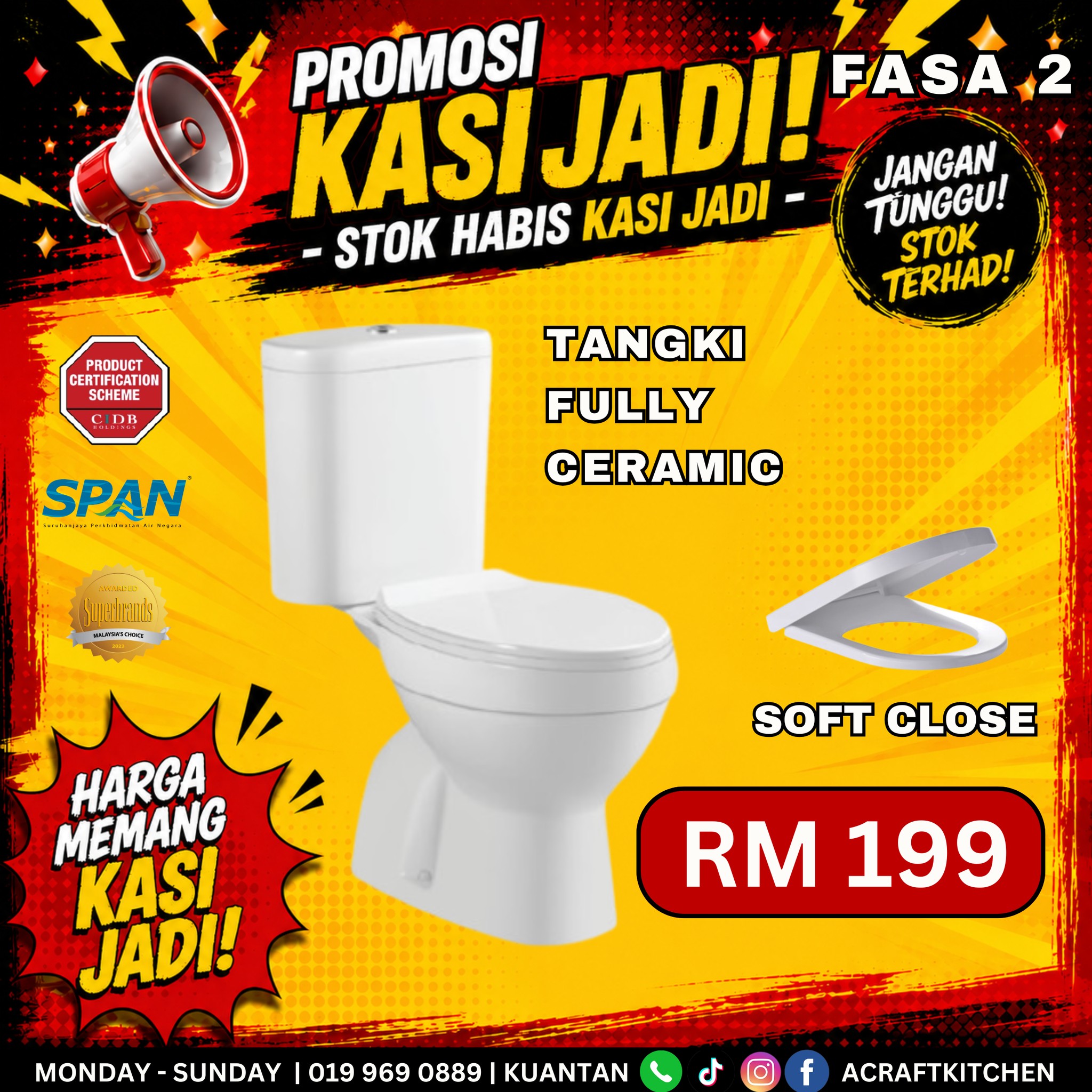 A Craft Idea Kuantan Facebook ad: 𝑷𝑹𝑶𝑴𝑶𝑺𝑰 𝑲𝑨𝑺𝑰 𝑱𝑨𝑫𝑰 2026, 𝑲𝑬𝑴𝑩𝑨𝑳𝑰…