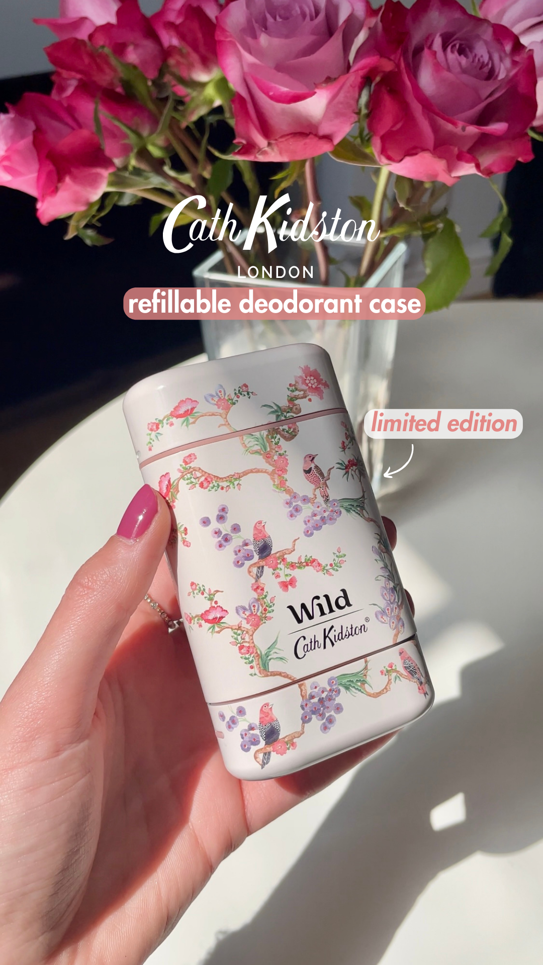 Wild Facebook ad: Back in stock! Our bestselling Birds & Berries case Top…