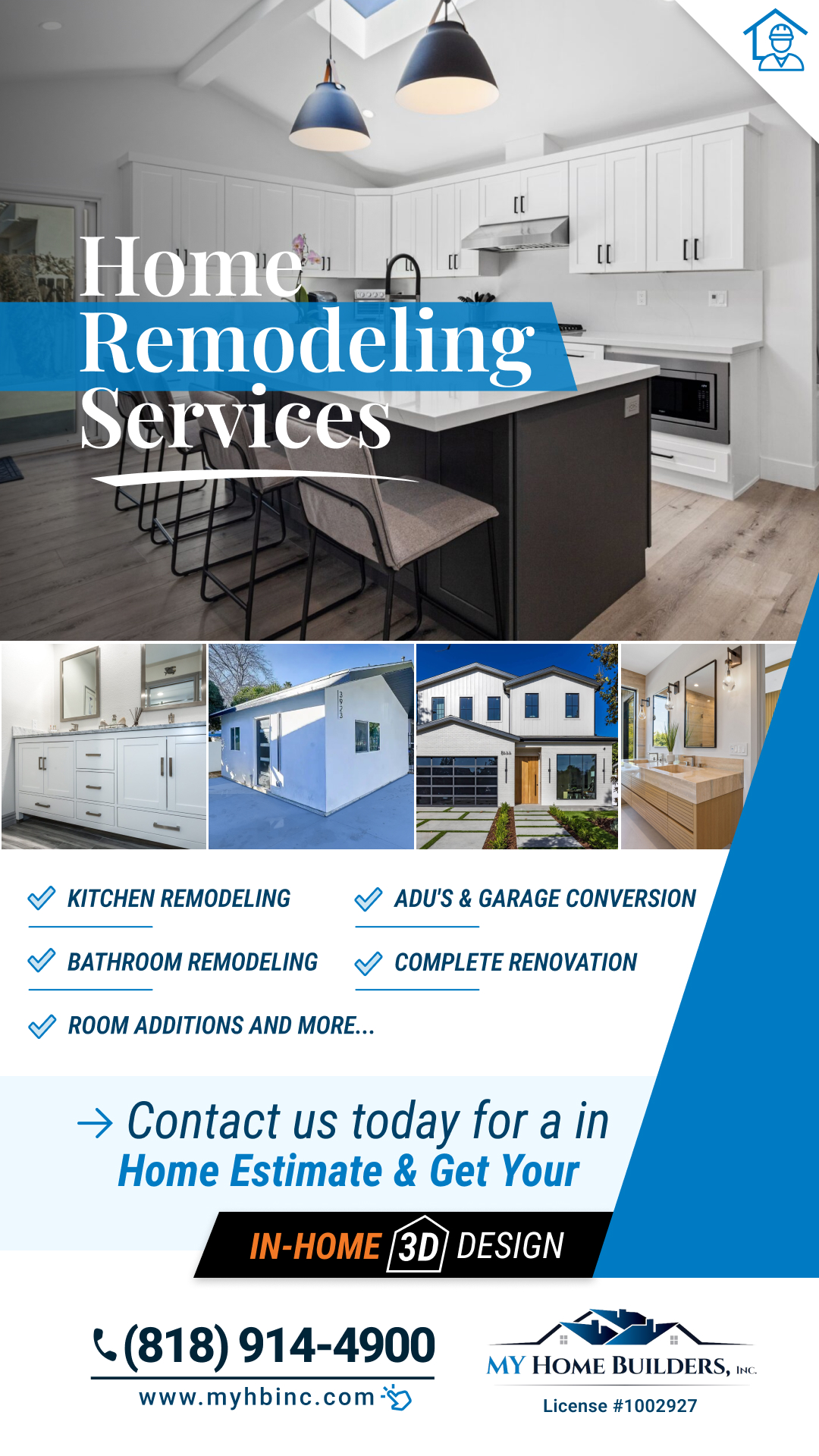 MY Home Builders Inc Facebook ad from Jan 20, 2026