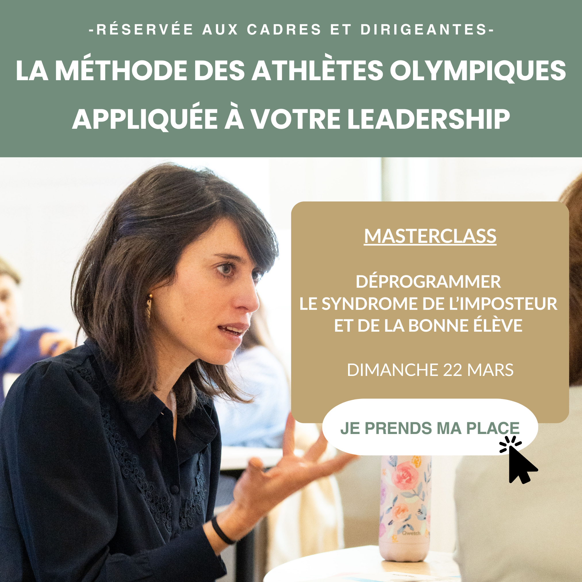 Tiffanie Murillo - Mind Management Facebook ad: Libére ton Leadership.