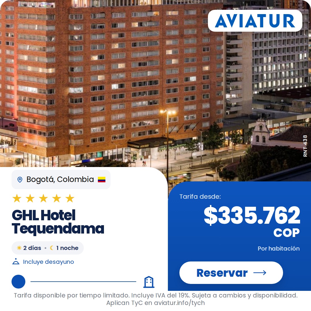 Aviatur Facebook ad
