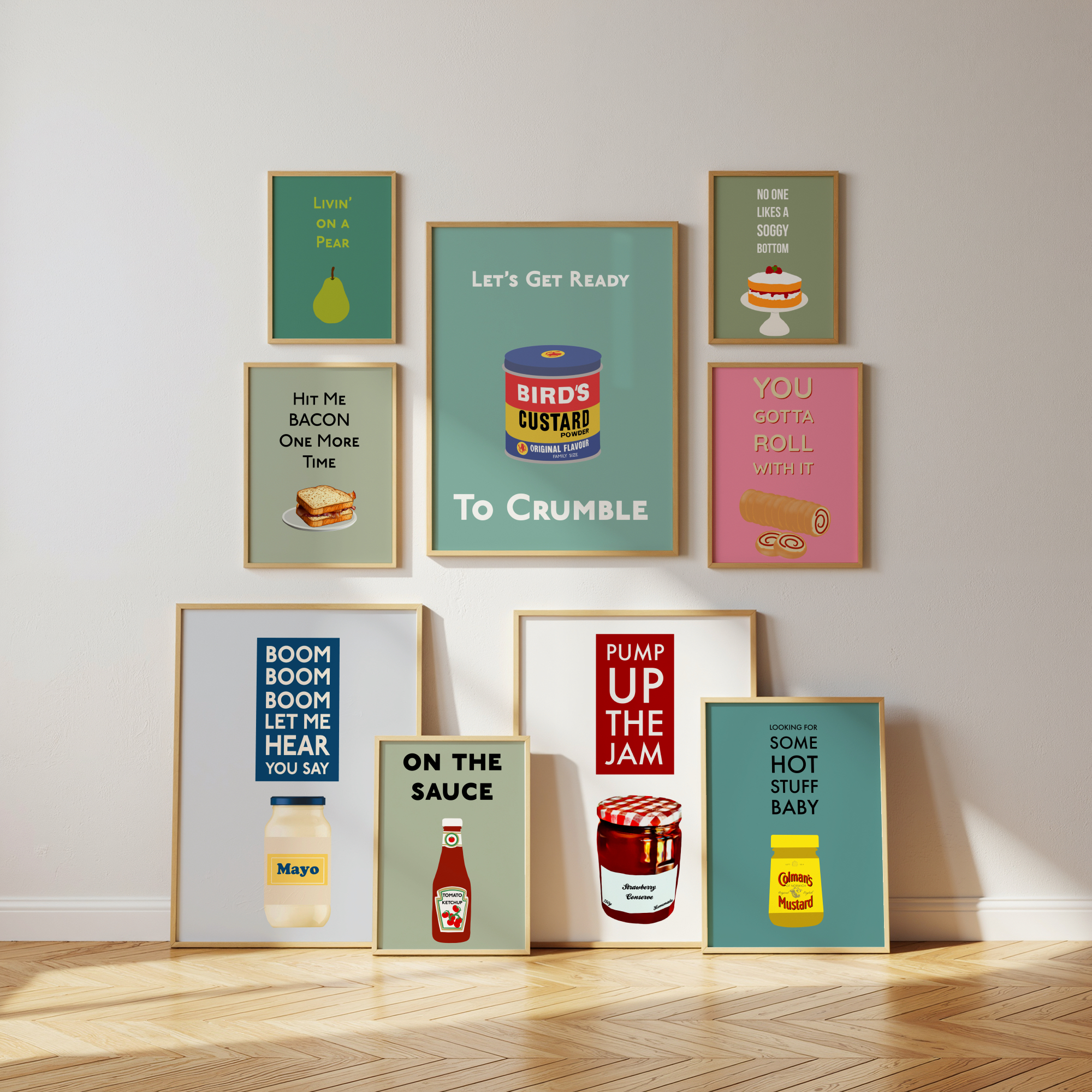The Printed Word Store Facebook ad: Stop staring at boring walls!
