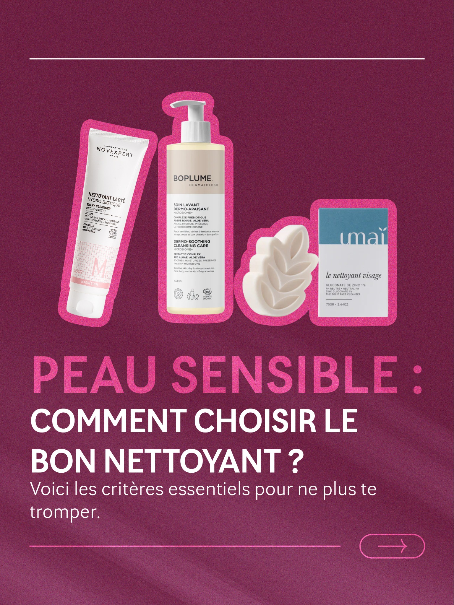 Mademoiselle bio Facebook ad