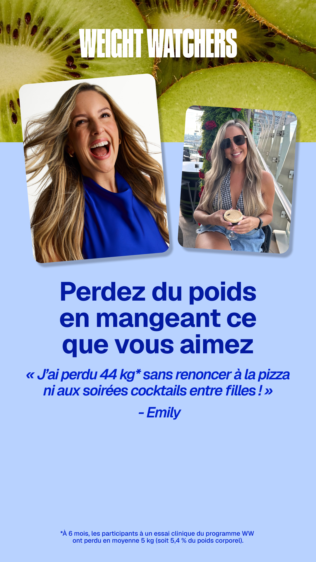 WeightWatchers Facebook ad