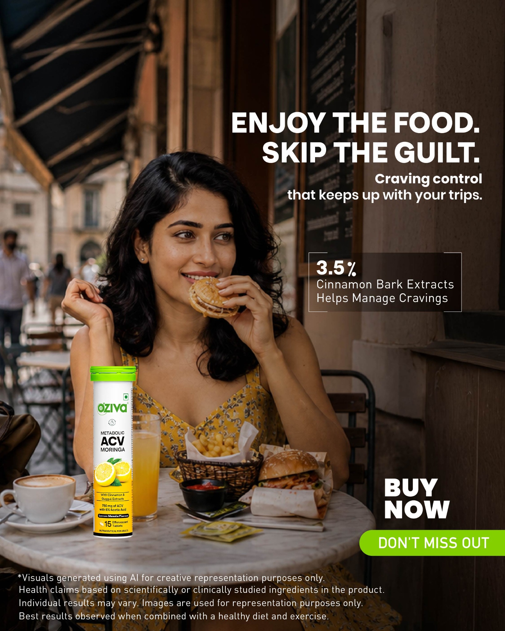 OZiva Facebook ad