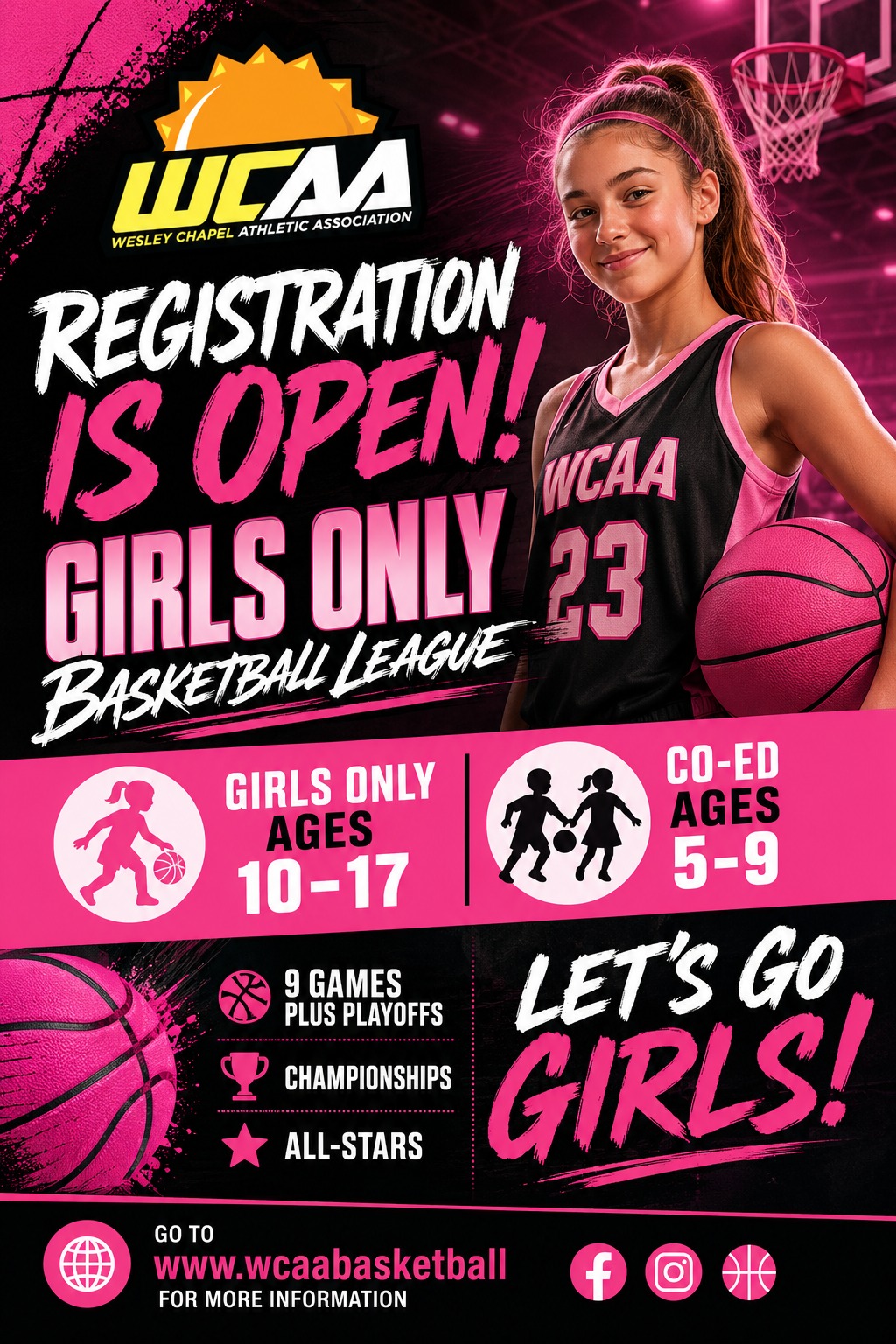 WCAA Basketball Facebook ad