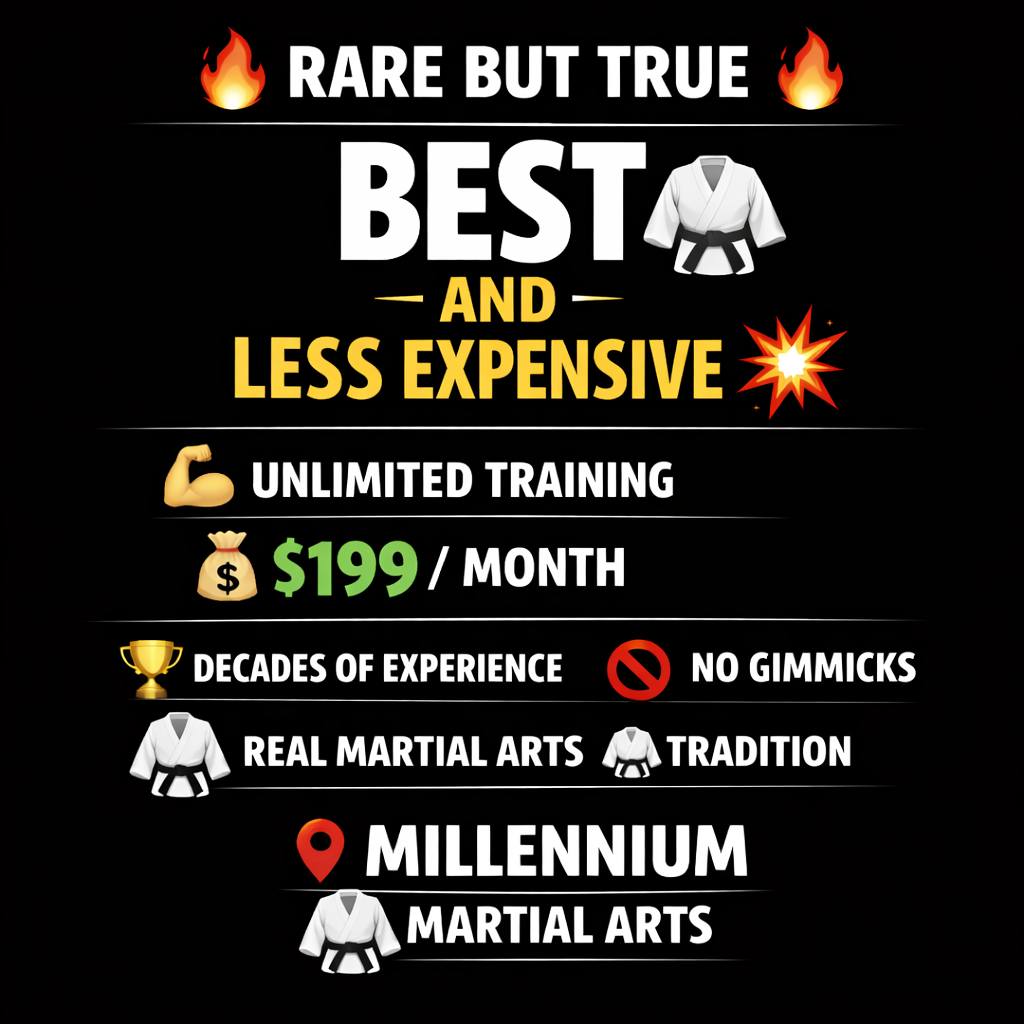 Millennium Martial Arts Kids Karate Classes Facebook ad