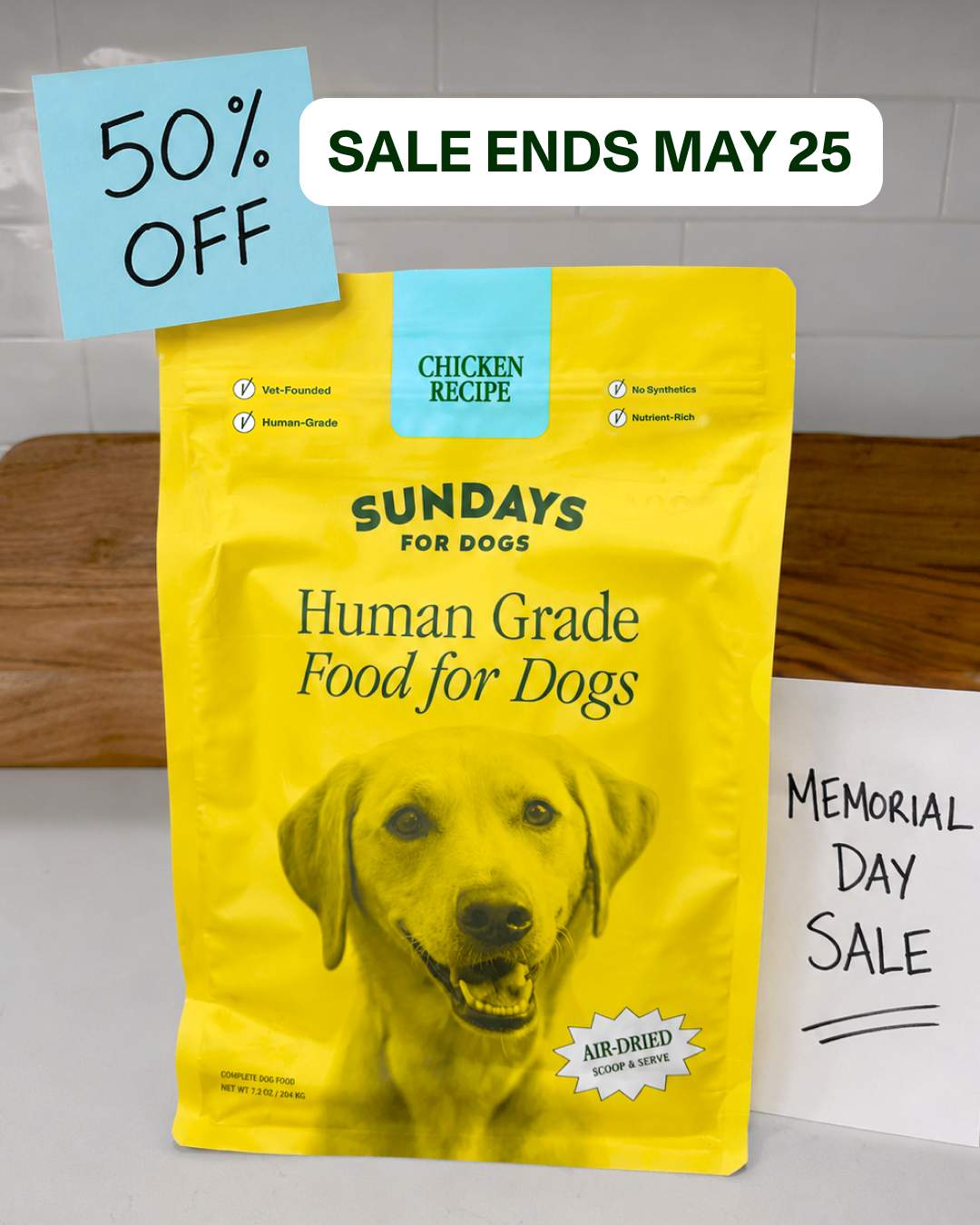 Sundays Facebook ad