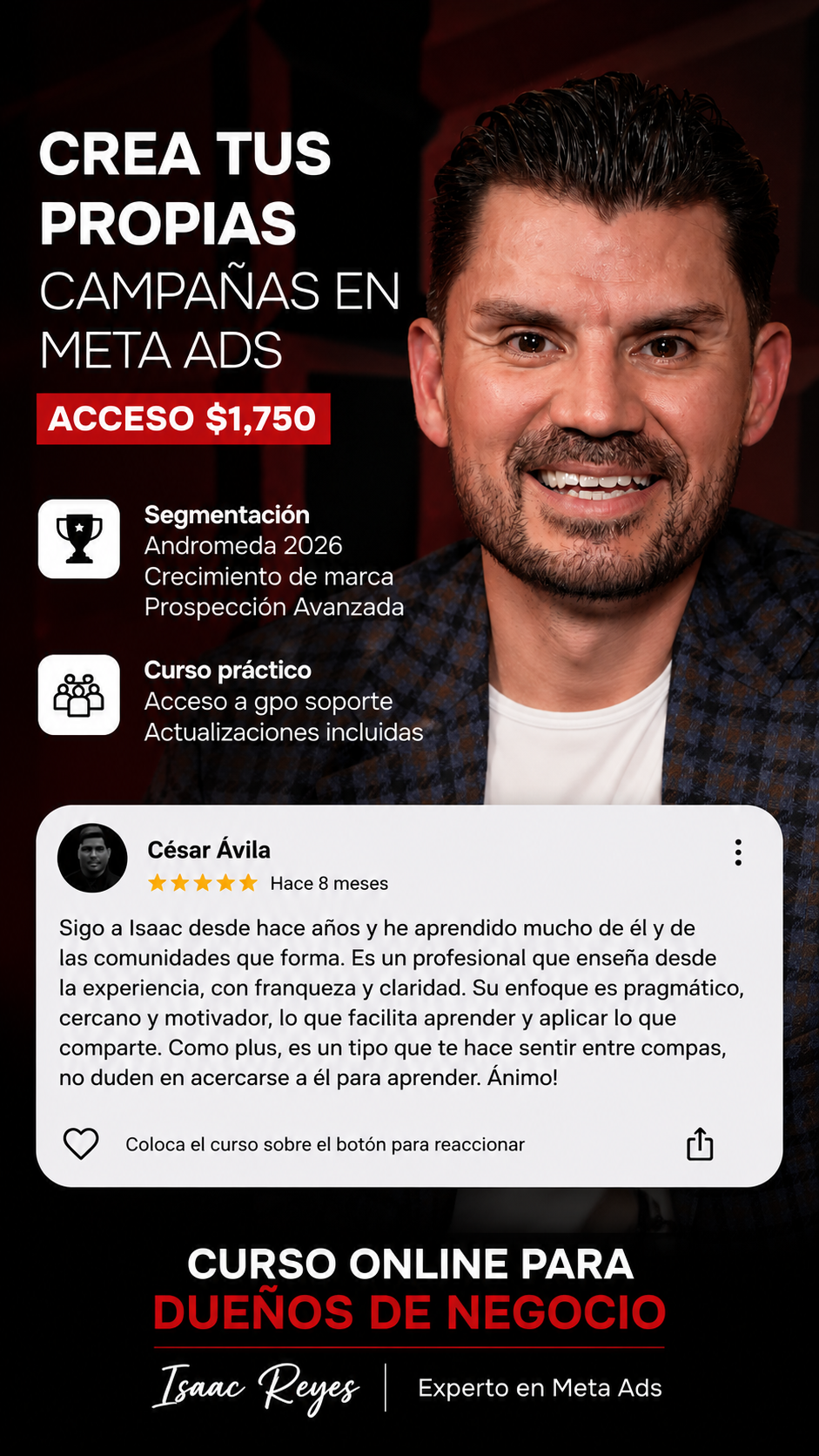 Isaac MKT Facebook ad from Jun 15, 2026