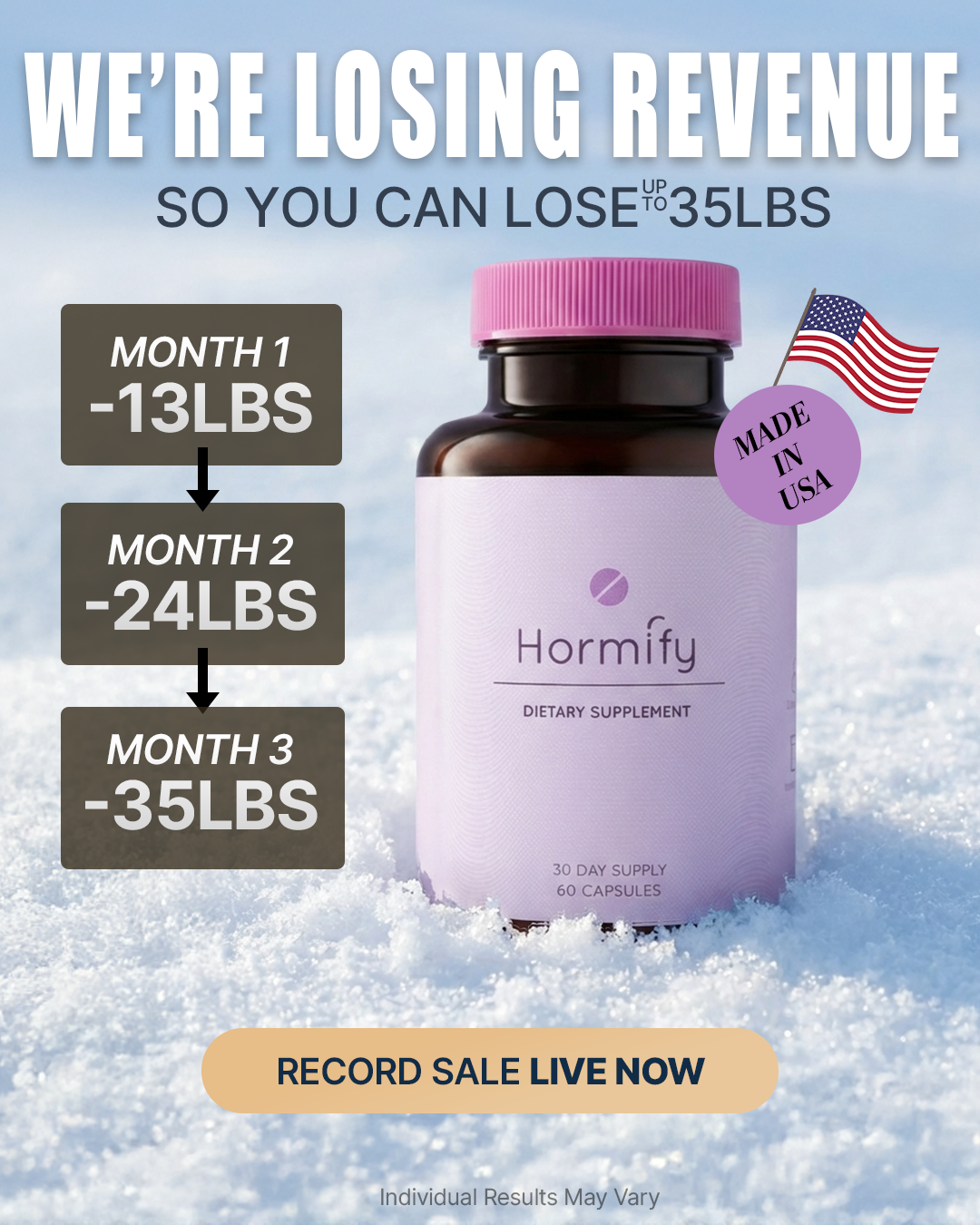 Midlife Wellness Support Facebook ad: Best-Selling Hormonal Balance Supplement!