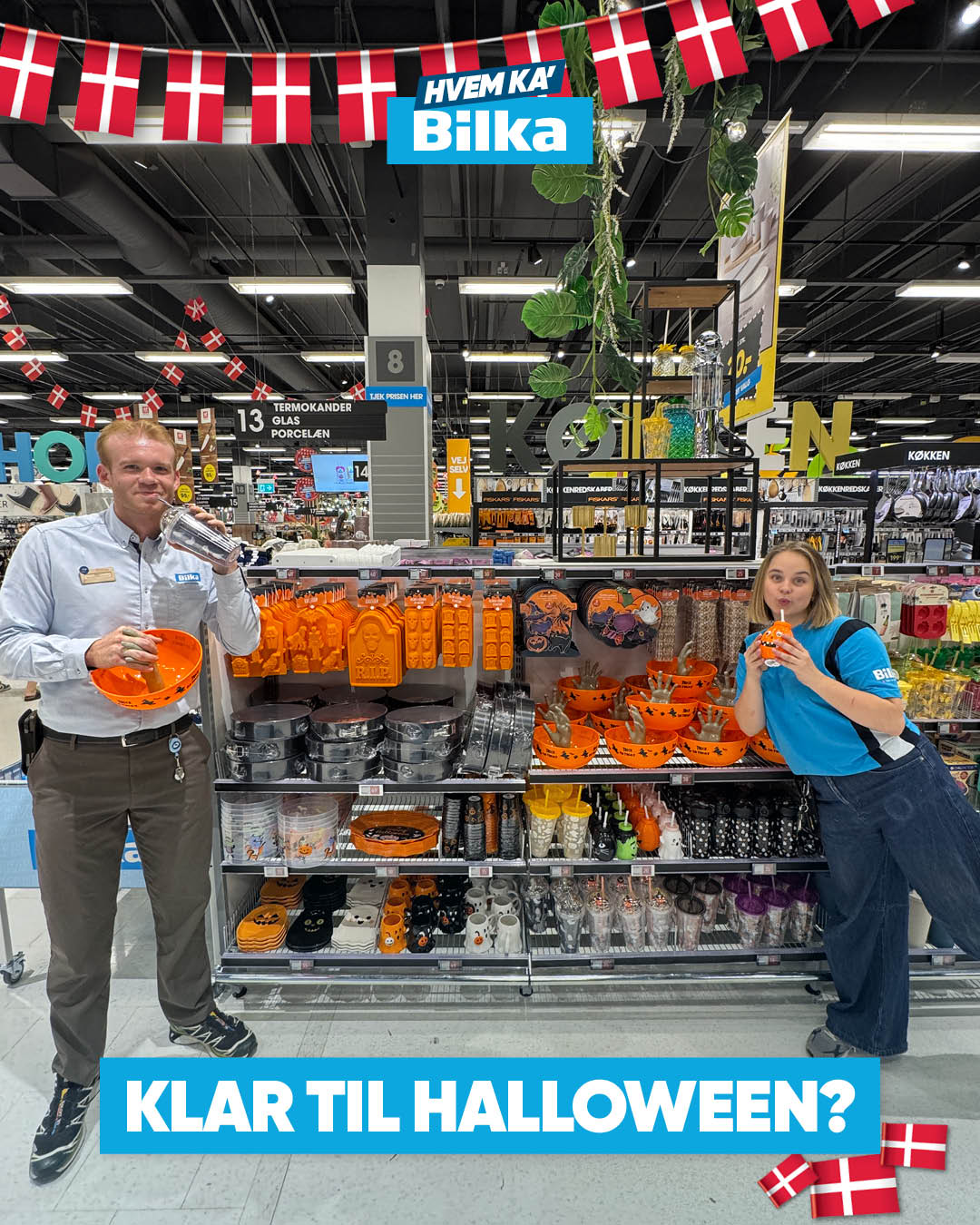 Bilka Facebook ad: Se mere i avisen