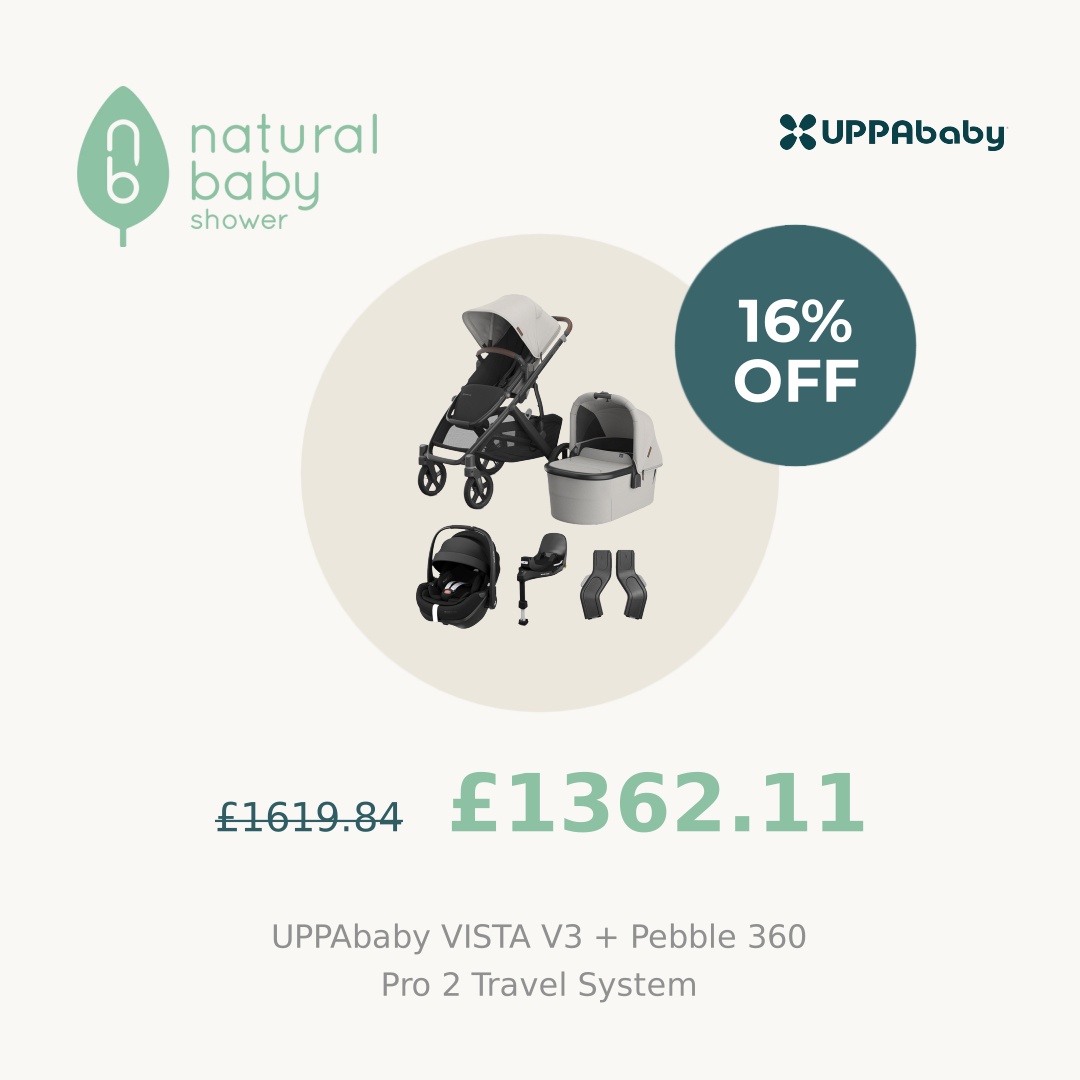 Natural Baby Shower Facebook ad