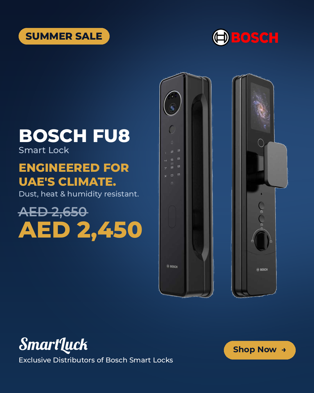 SmartLuck AE Facebook ad from Aug 15, 2026