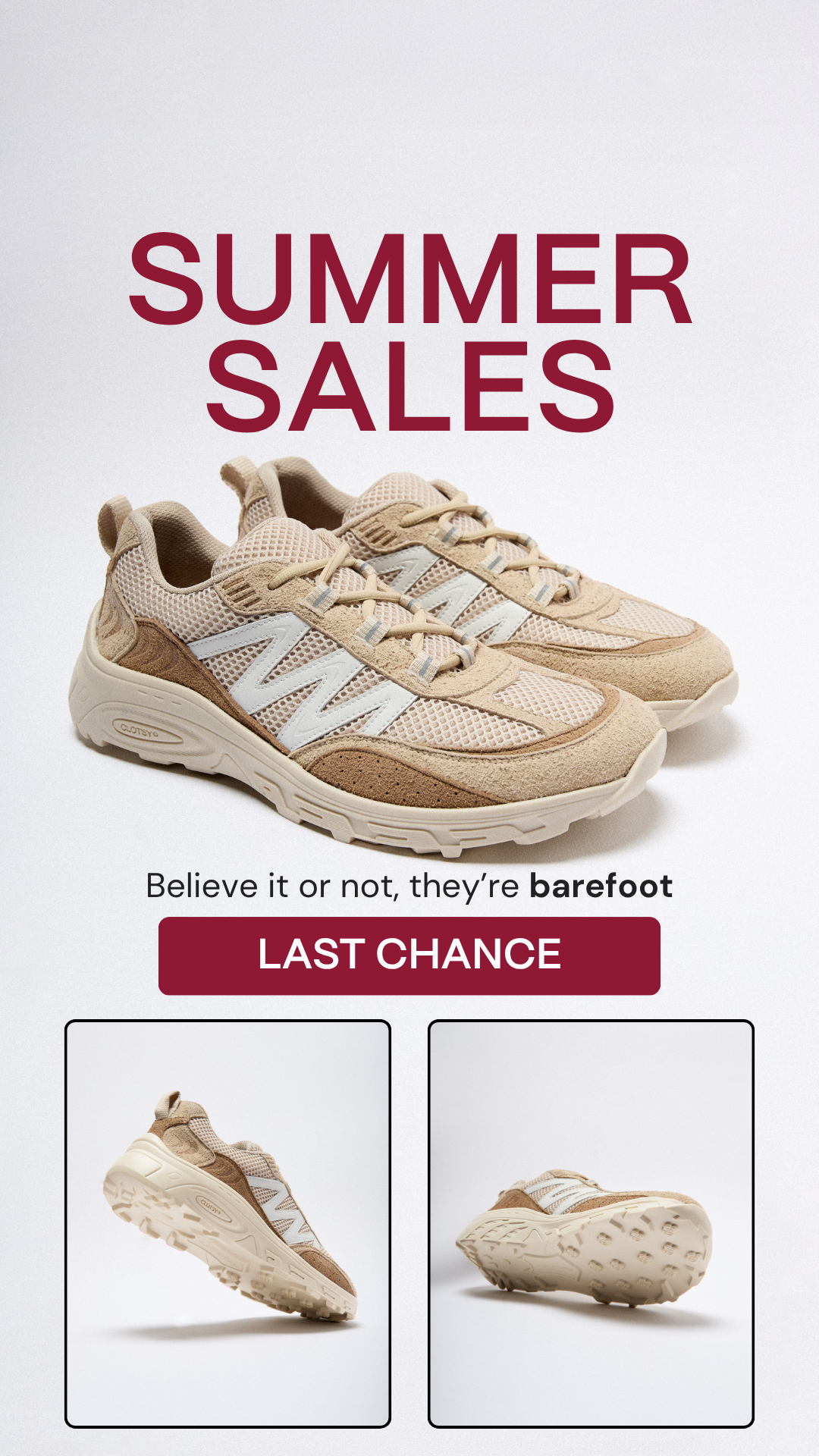 Clotsy Brand Facebook ad