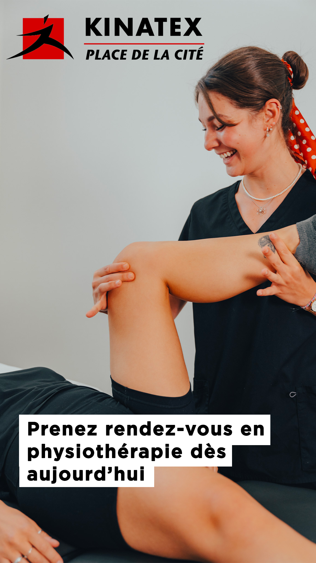 Kinatex Sports Physio Place de la Cité Facebook ad from Dec 30, 2024