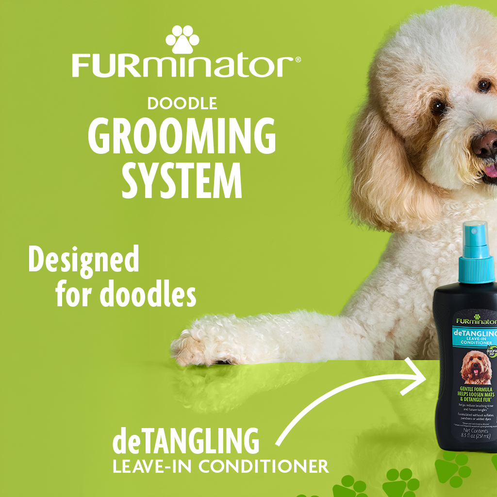 FURminator Inc. Facebook ad: Avoid the dreaded shave-down at the groomer.
