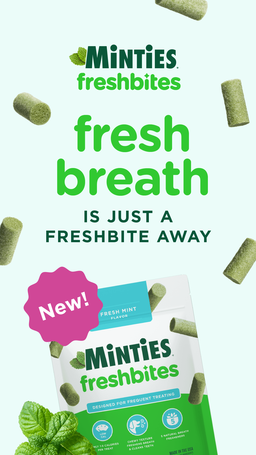 Minties Treats Facebook ad