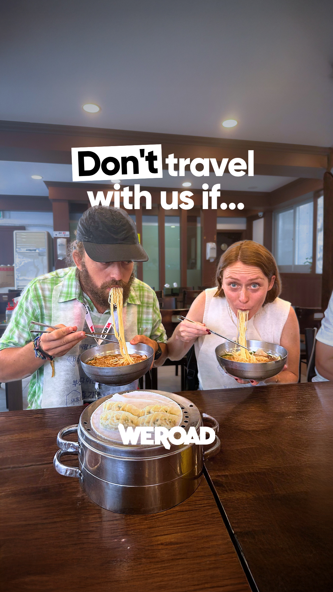WeRoad Travel Facebook ad