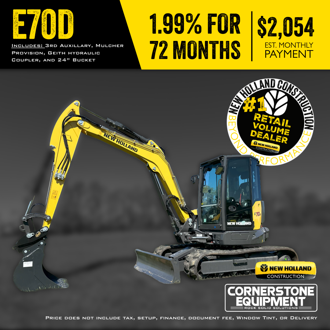 Cornerstone Equipment Facebook ad