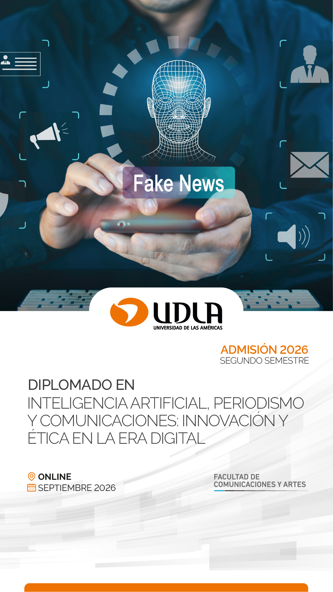 Postgrados.udla.cl Facebook ad from May 13, 2026