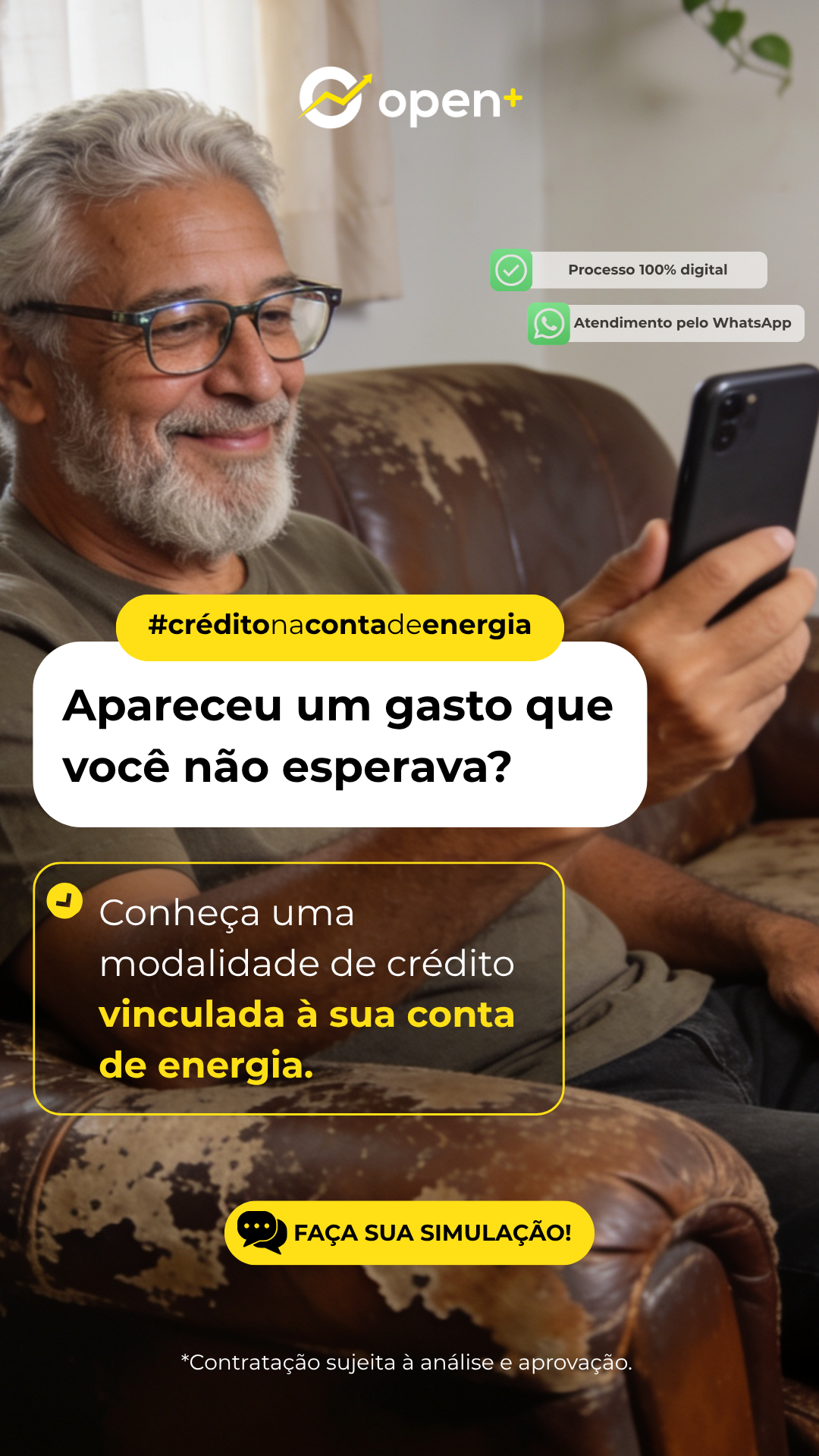 Open Mais Facebook ad from Jul 17, 2026