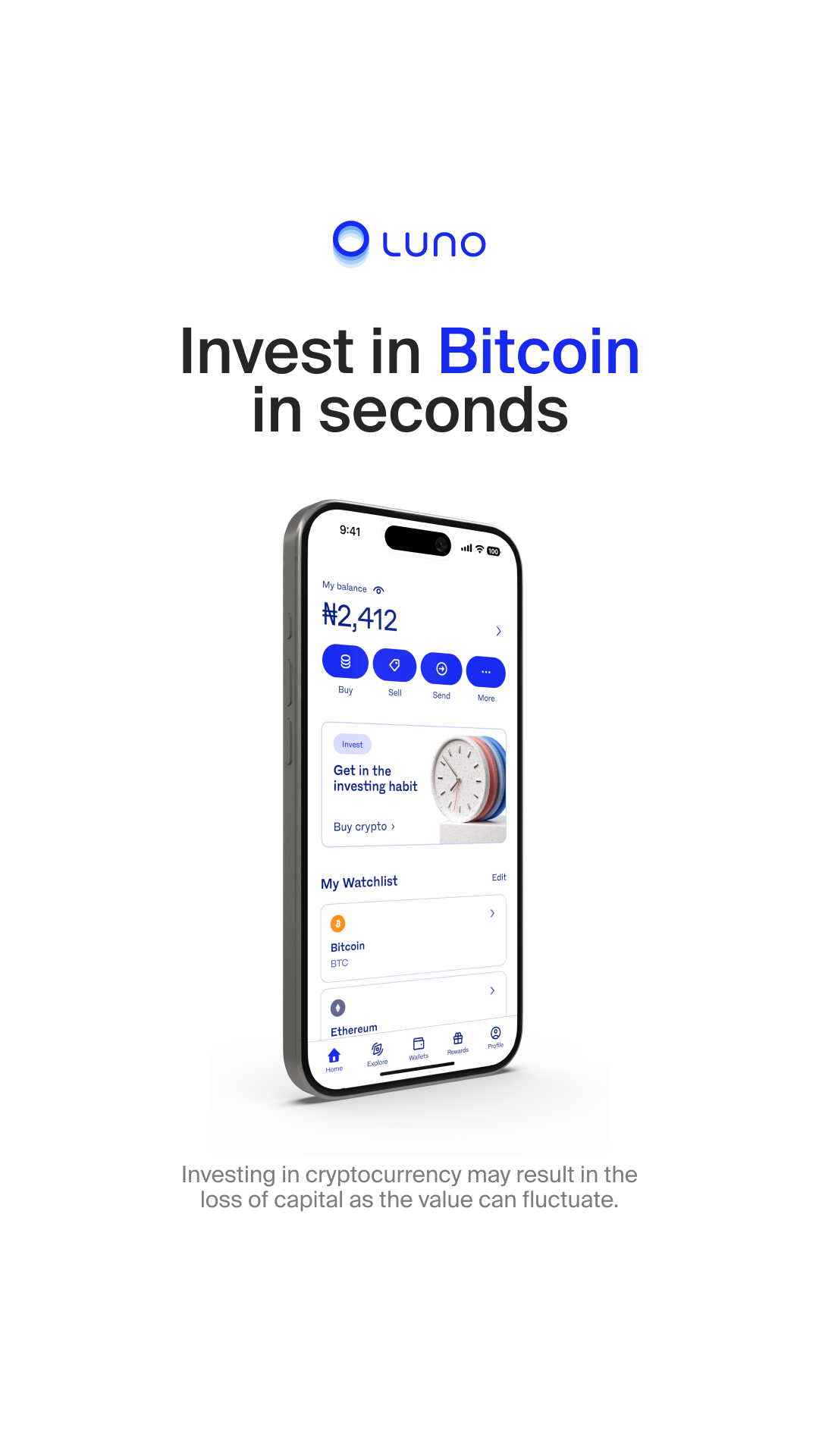 Luno Facebook ad
