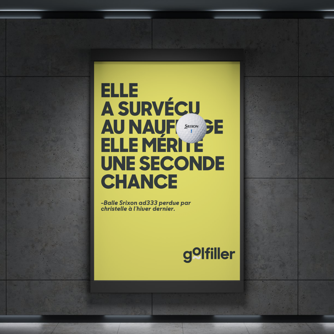 Golfiller Facebook ad from Jan 20, 2026